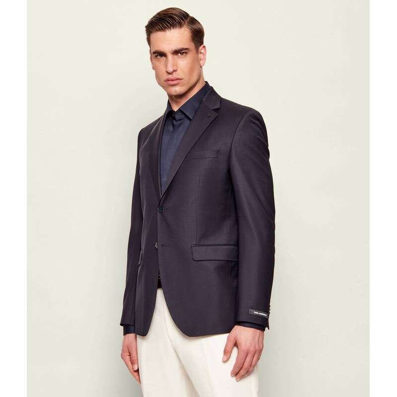 Karl Lagerfeld Sako | Slim Fit | s příměsí vlny