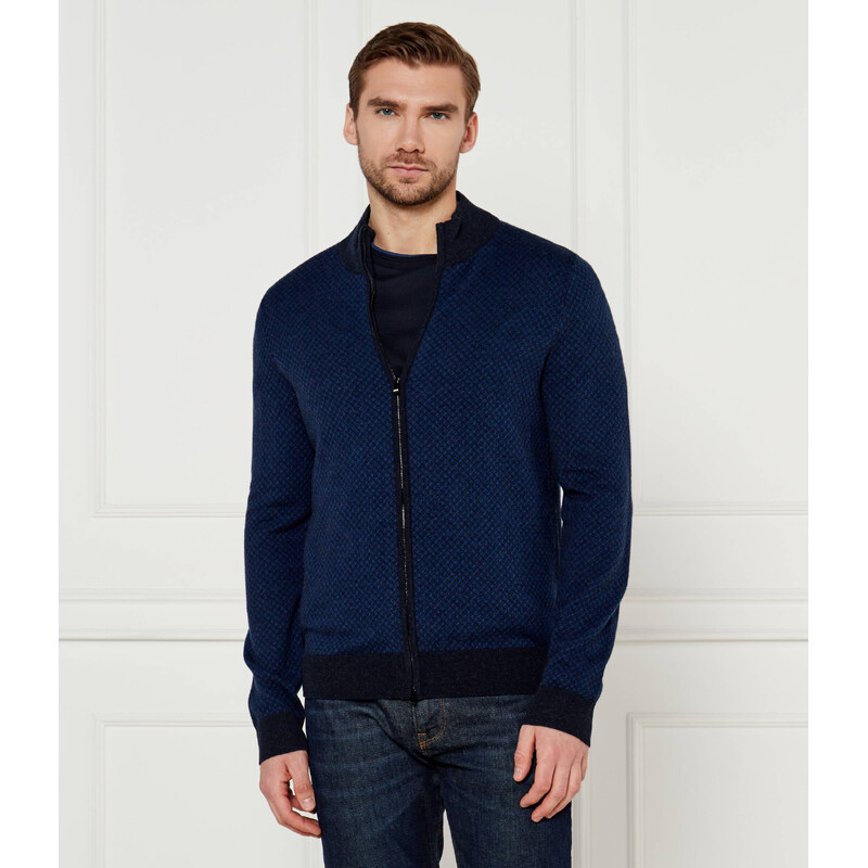 BOSS BLACK Vlněný kardigan H-Eltorno | Regular Fit
