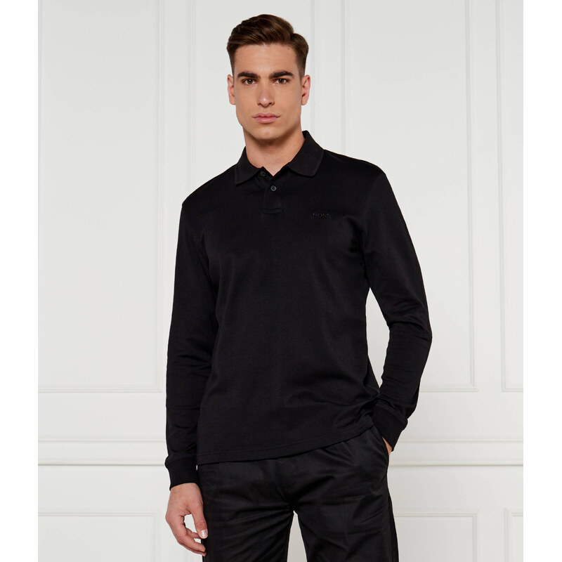 BOSS ORANGE Polokošile Pe_interlock_long | Regular Fit