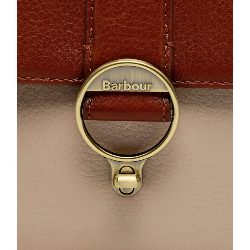 Barbour Kožená crossbody kabelka Mini Rosa