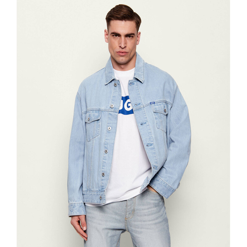 Hugo Blue Džínová bunda Kirkby | Loose fit