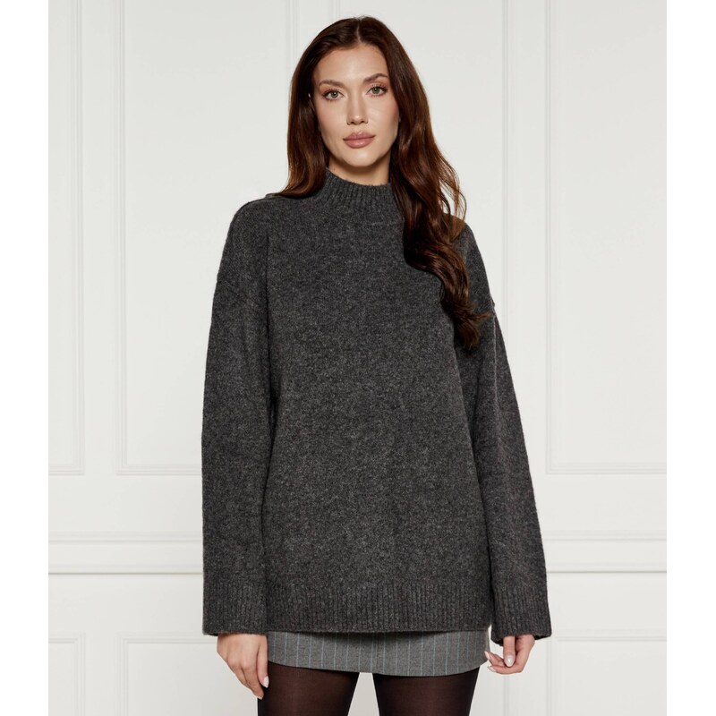 Samsøe Samsøe Vlněný svetr SACELESTE | Oversize fit