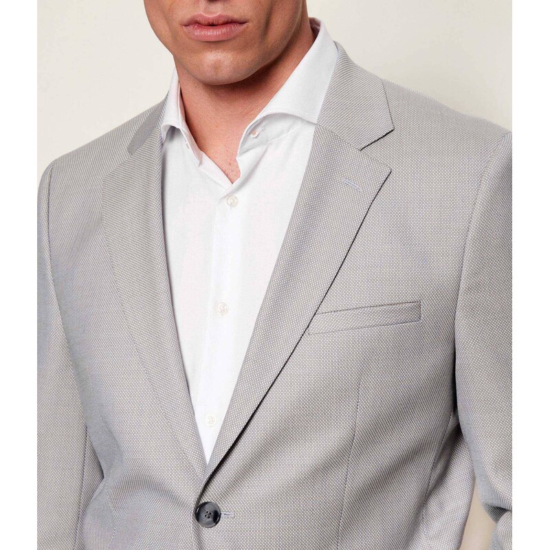 HUGO Sako Arti253X | Extra slim fit | s příměsí vlny