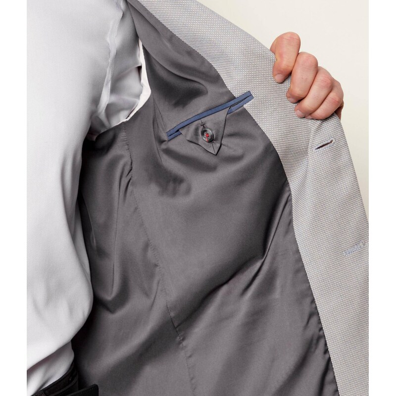HUGO Sako Arti253X | Extra slim fit | s příměsí vlny