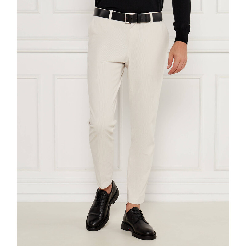 BOSS BLACK Kalhoty P-Genius-CW-WG-244 | Slim Fit | manšestr