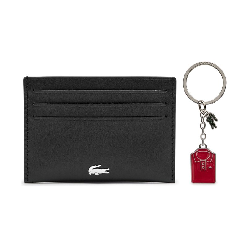 Lacoste Kožené pouzdro na karty