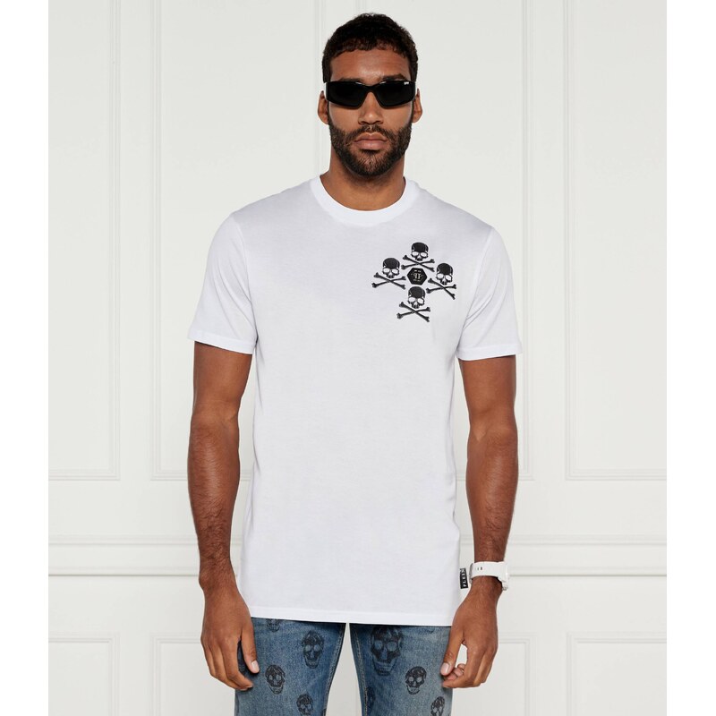 Philipp Plein Tričko Skull&Bones | Regular Fit