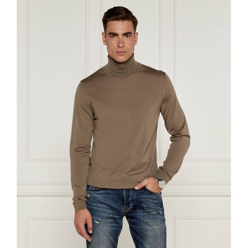 BOSS BLACK Vlněný Musso-P | Slim Fit