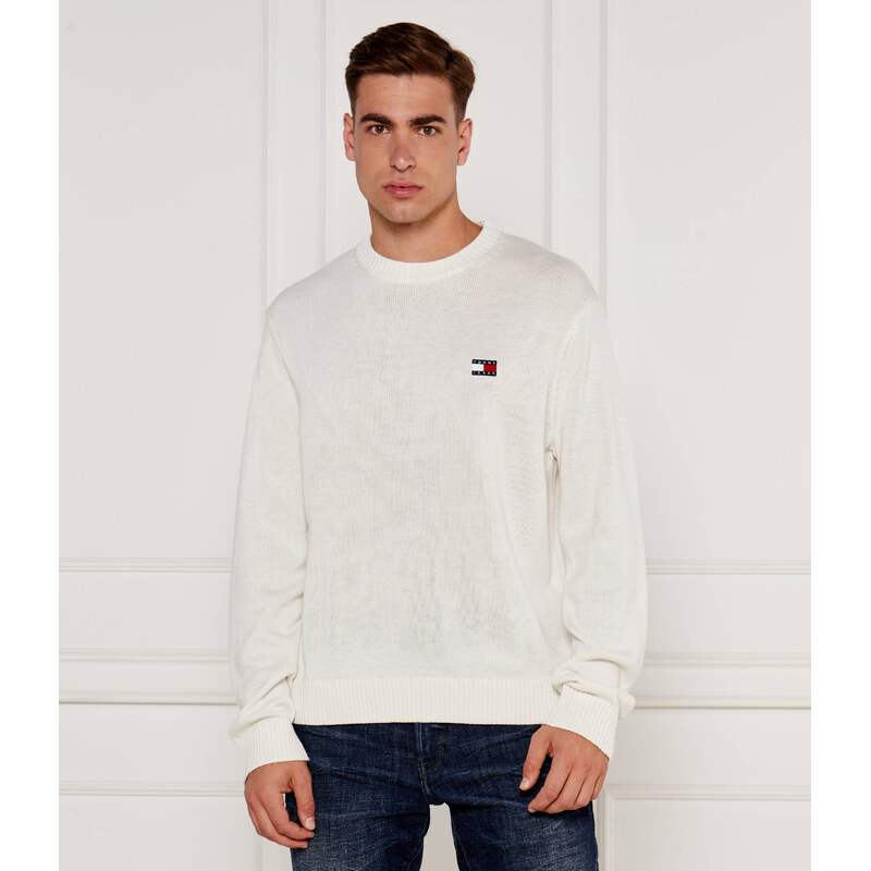 Tommy Jeans Svetr | Regular Fit | s příměsí vlny