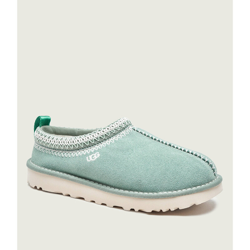 UGG Ohřívá pantofle typu mules W TASMAN MEADOW ACCENT | semiš |