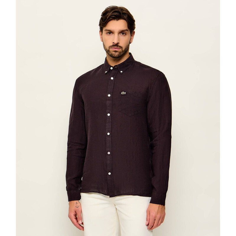 Lacoste Lněná košile | regular fit