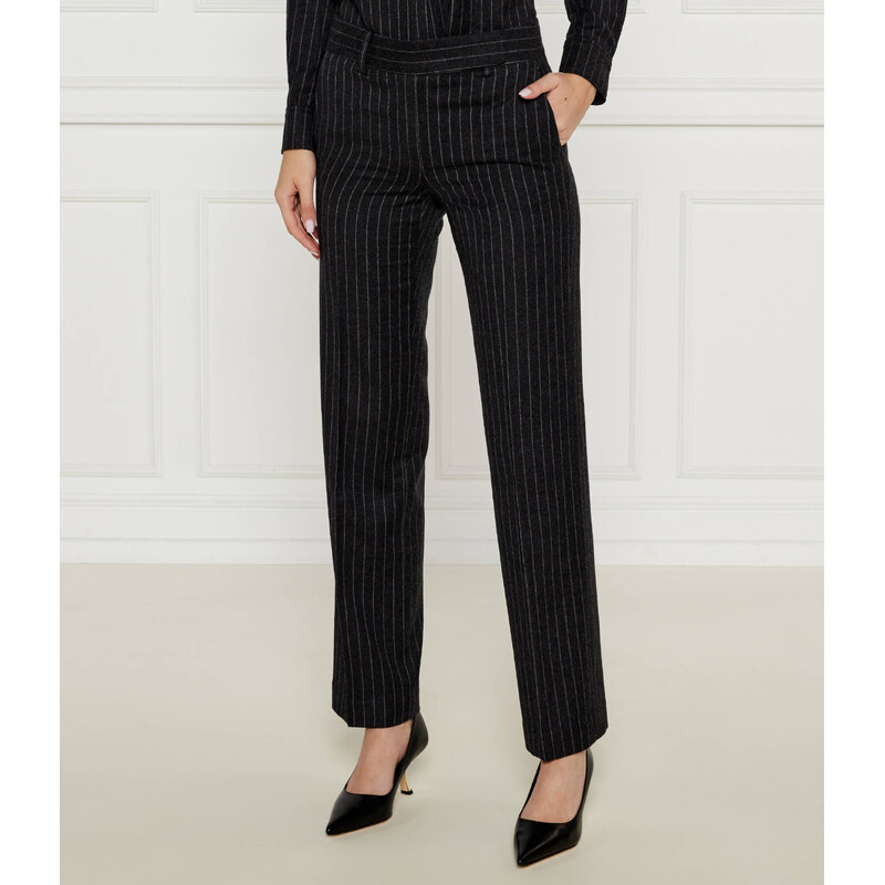 Michael Kors Vlněné úpletové kalhoty | Straight fit