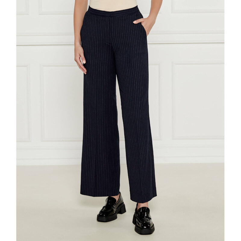 Calvin Klein Kalhoty | flare fit | s příměsí vlny 100816310