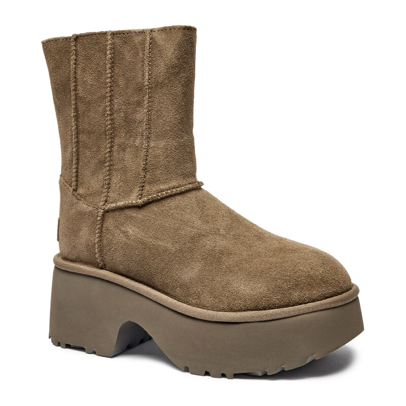UGG Sněhule Classic Twin New Heights | semiš