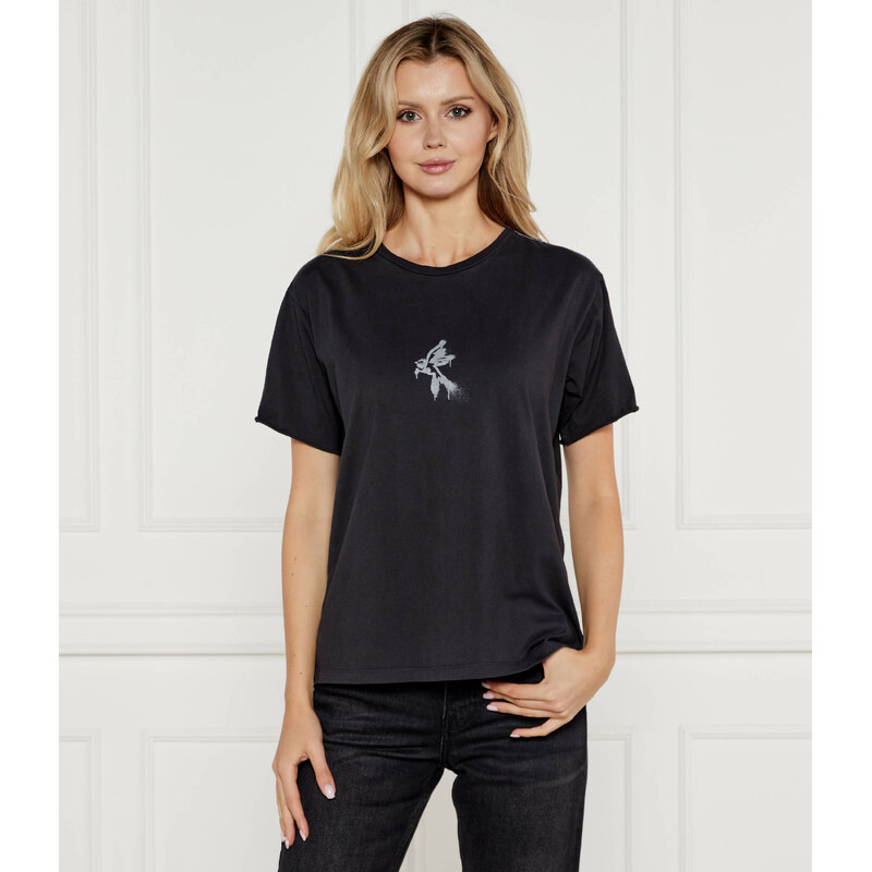One Teaspoon Tričko GRAFFITI BIRD | Regular Fit