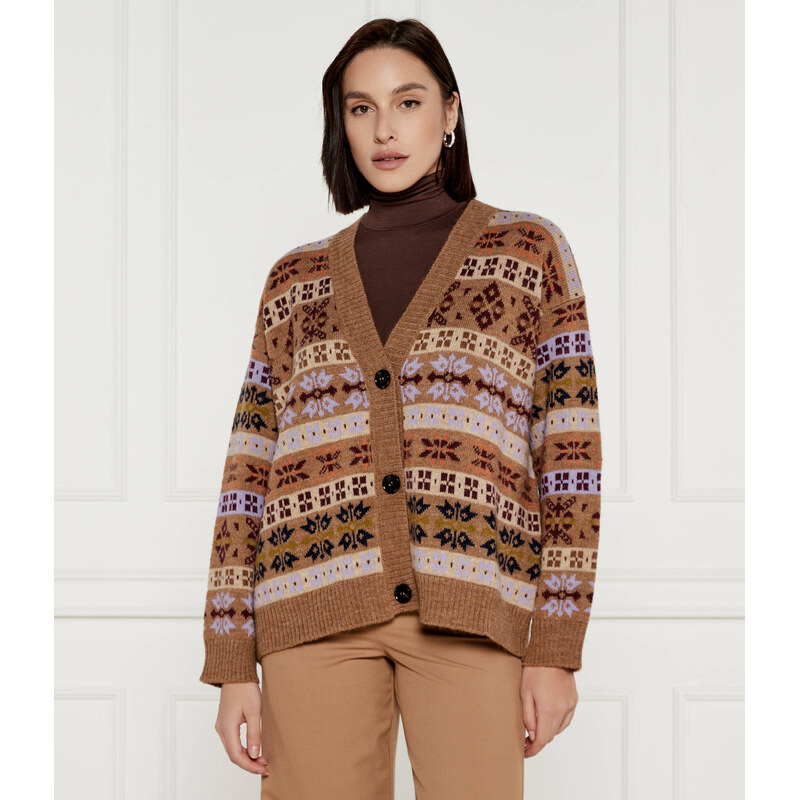 Weekend MaxMara Vlněný kardigan Eccelso | Relaxed fit