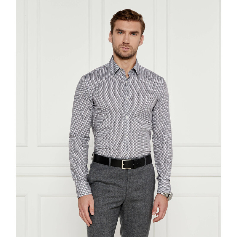 BOSS BLACK Košile H HANK s kent C1 | Slim Fit