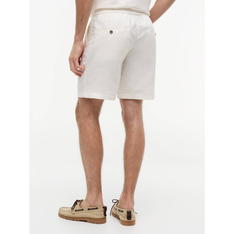 Tommy Hilfiger Lněné šortky chino DOVER | regular fit