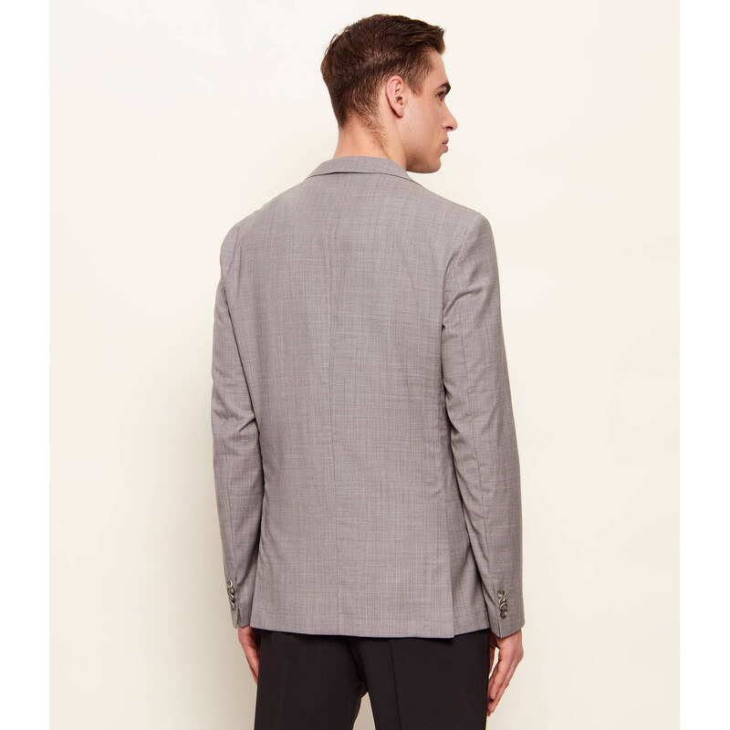 BOSS BLACK Vlněná sako P-Hanry-WG-262 | Slim Fit