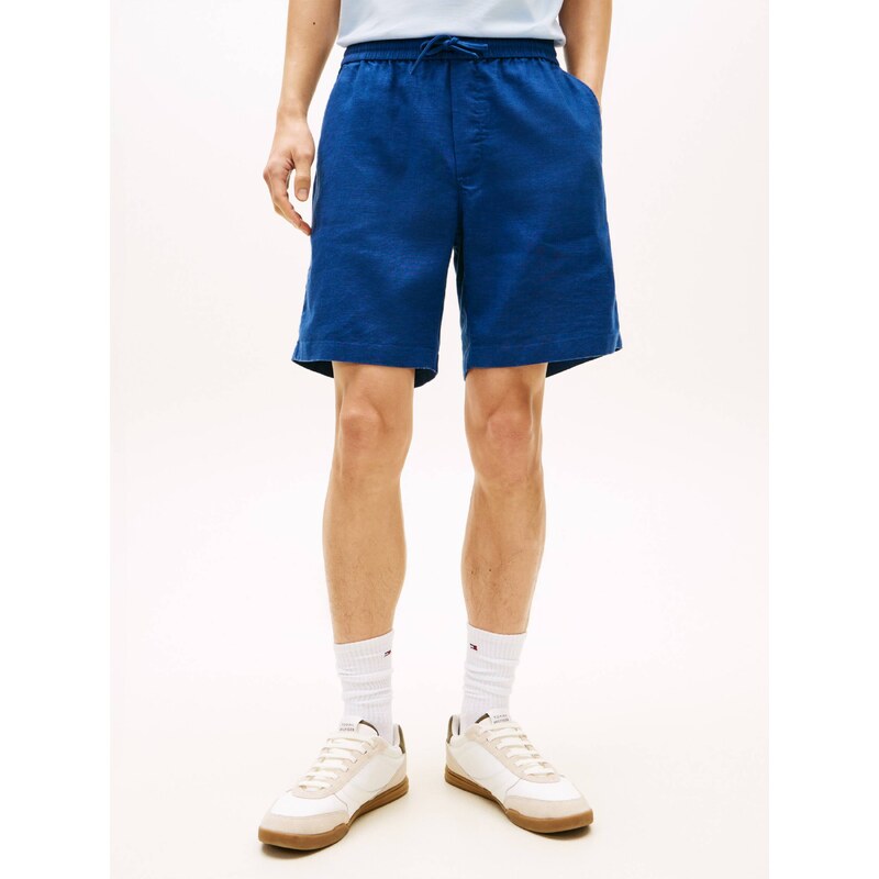 Tommy Hilfiger Lněné šortky chino DOVER | regular fit