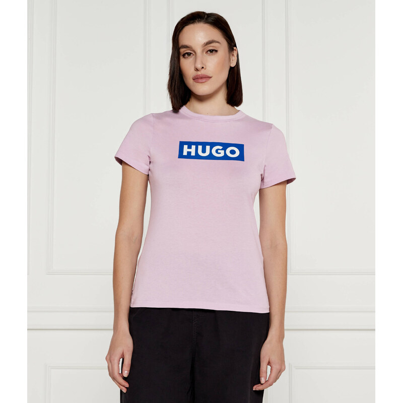 Hugo Blue Tričko | Regular Fit