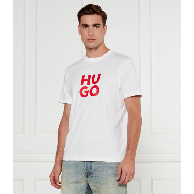 HUGO Tričko Daltorip | Regular Fit