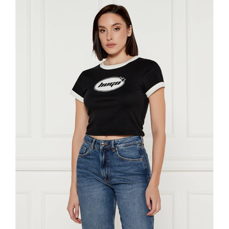 Hugo Blue Tričko Dalia_B | Cropped Fit