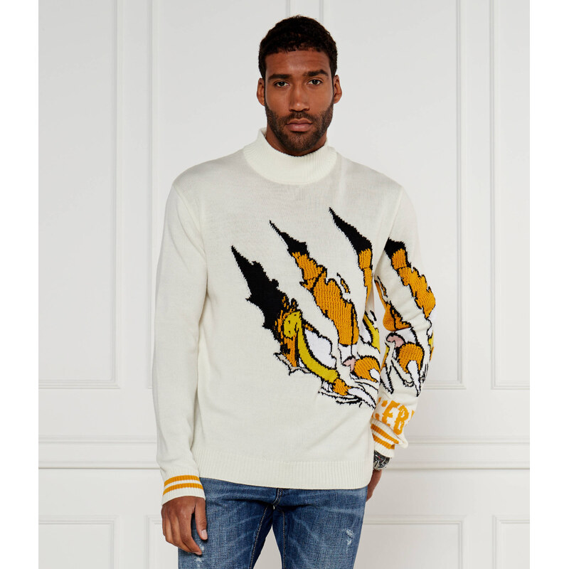 Iceberg Vlněný rolák | Iceberg x Garfield | regular fit