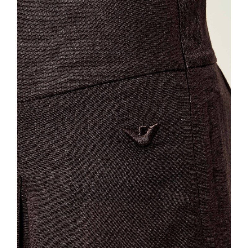 Emporio Armani Šortky | regular fit přidáním lnu