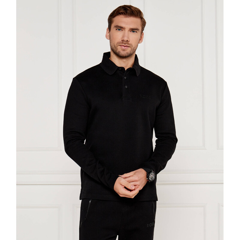 BOSS GREEN Polokošile Plisy Mirror | Regular Fit