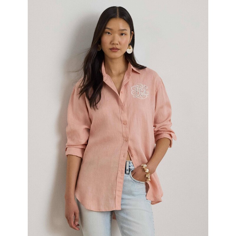 LAUREN RALPH LAUREN Lněná košile | Loose fit