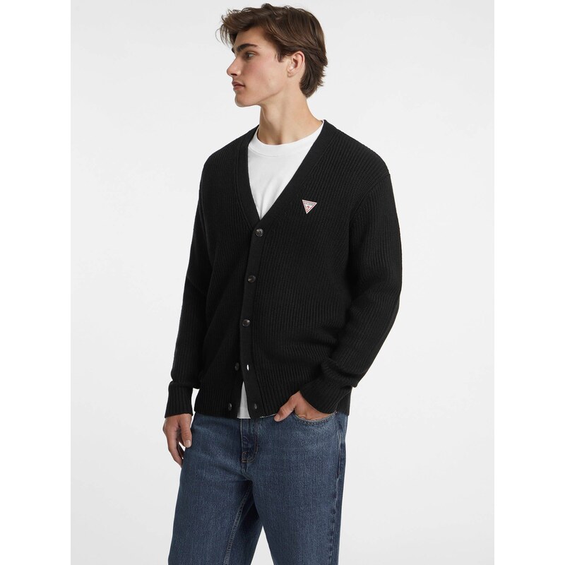 Guess Jeans Kardigan CARDI | Regular Fit | s příměsí vlny