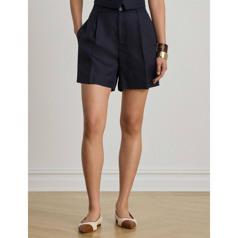 LAUREN RALPH LAUREN Lněné šortky TERRISH | Relaxed fit
