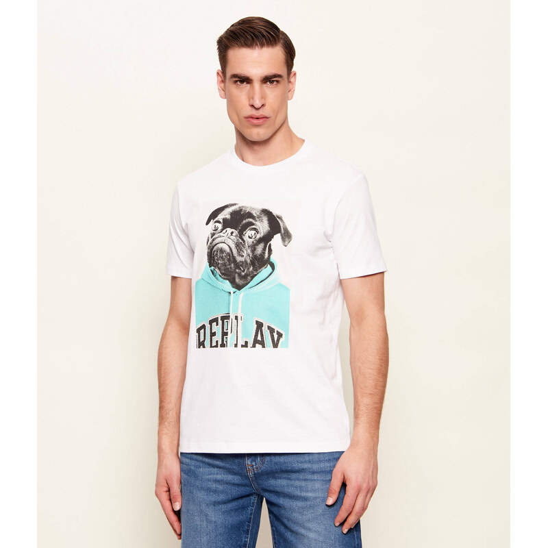 Replay Tričko OPEN END DRY HAND | regular fit