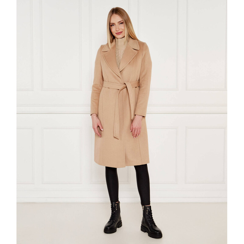 LAUREN RALPH LAUREN Vlněný kabát | s příměsí kašmíru 100638250