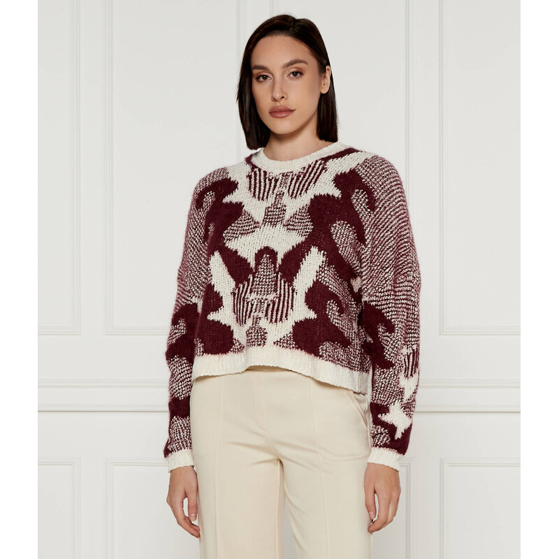 Ba&sh Svetr RORA | Cropped Fit | s příměsí vlny