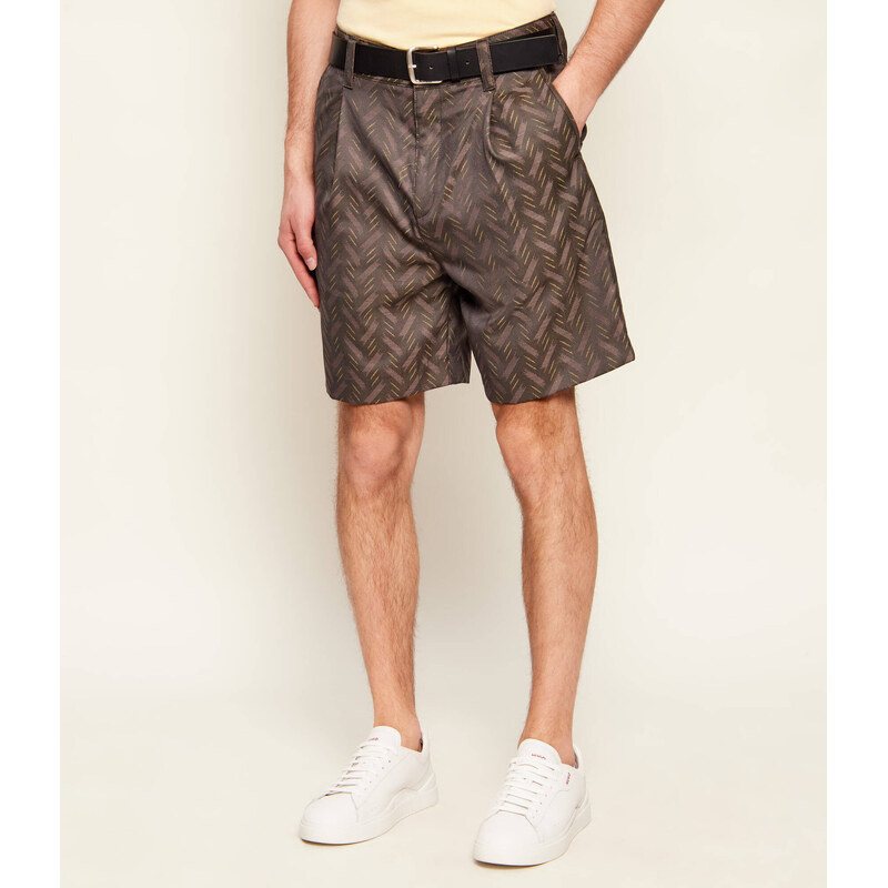HUGO Šortky chino Cino262SF1 | regular fit | s příměsí vlny