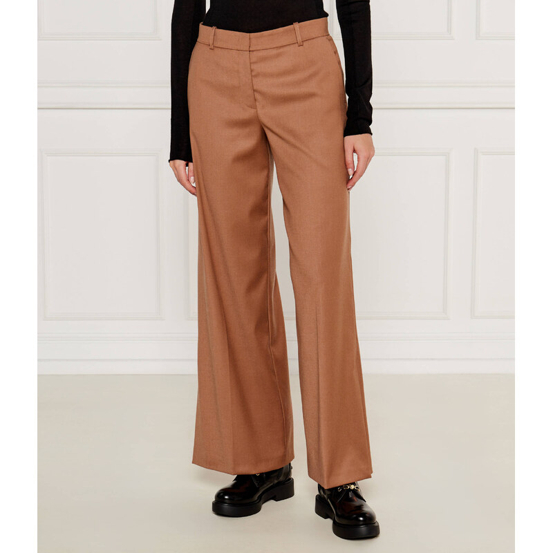 Pinko Vlněné kalhoty BENEDETTI | flare fit