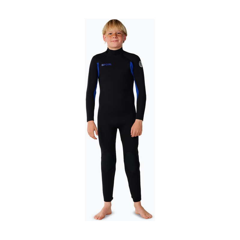 Dětský plavecký neopren Rip Curl Trad 4/3 mm Back Zip black/blue
