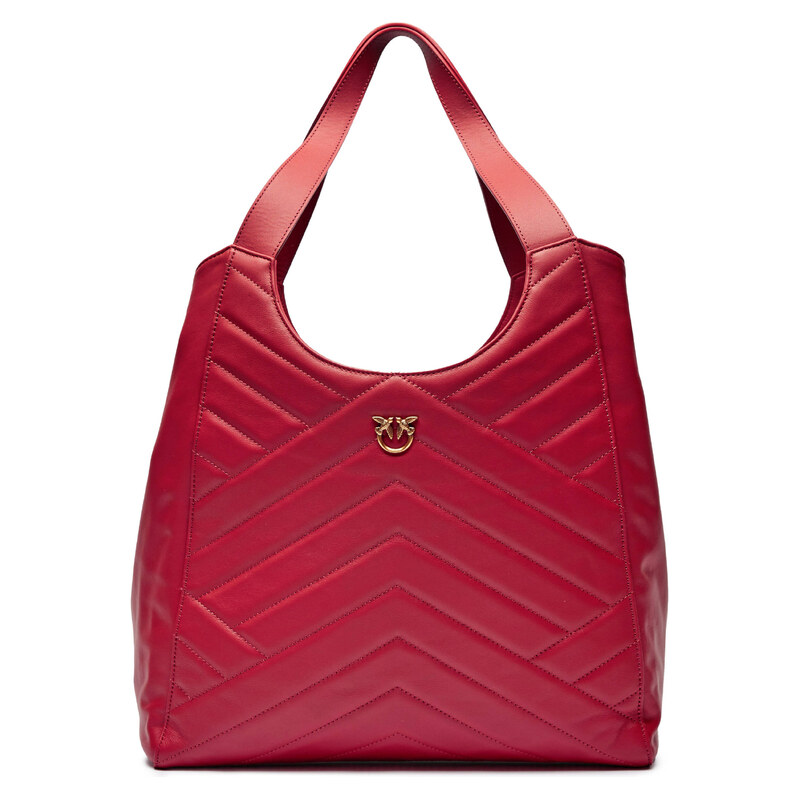Pinko Kůžoná kabelka shopper PUZZLE