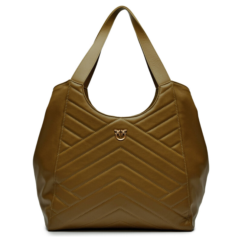 Pinko Kůžoná kabelka shopper PUZZLE