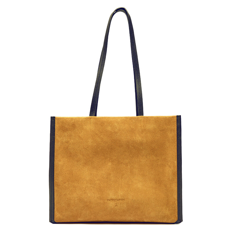 Patrizia Pepe Kabelka shopper | semiš