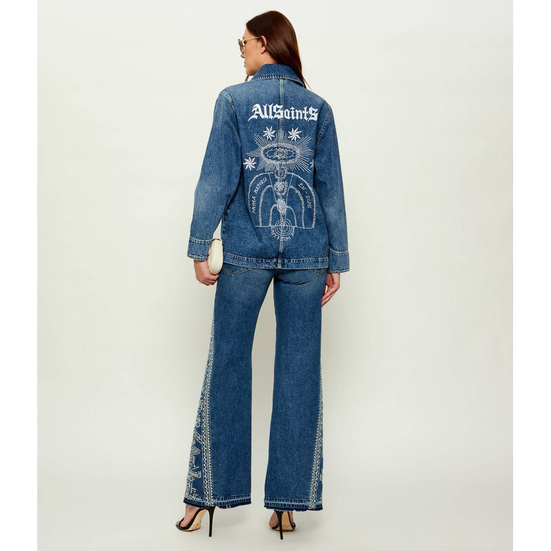 AllSaints Džínová bunda BEX | Relaxed fit