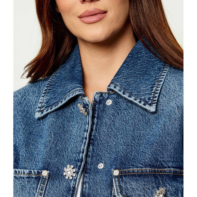 AllSaints Džínová bunda BEX | Relaxed fit