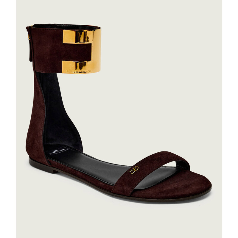 Elisabetta Franchi Sandály | semiš