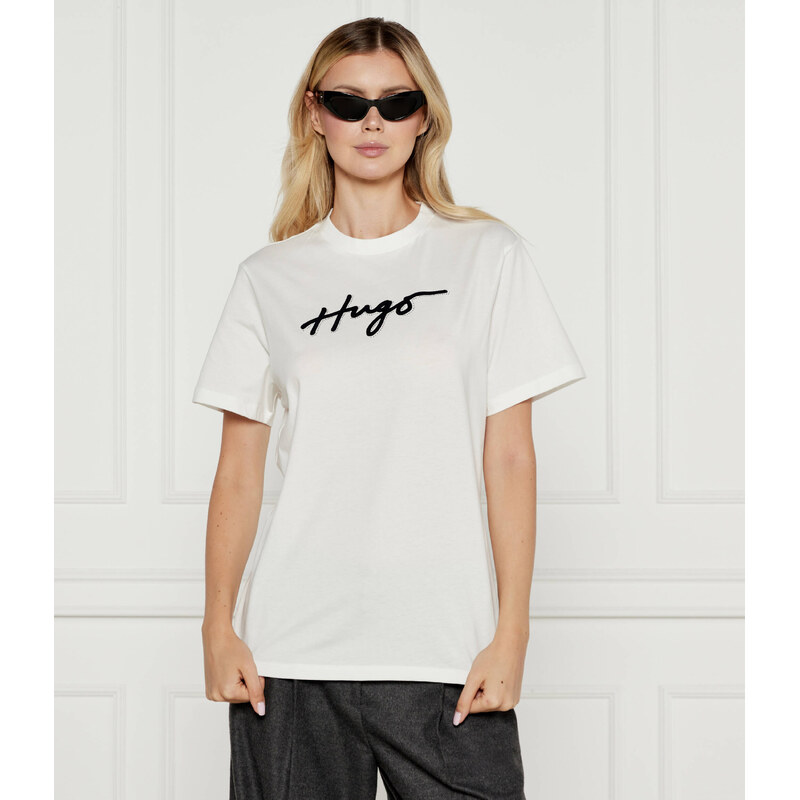 HUGO Tričko VINTAGE | Loose fit 99945392