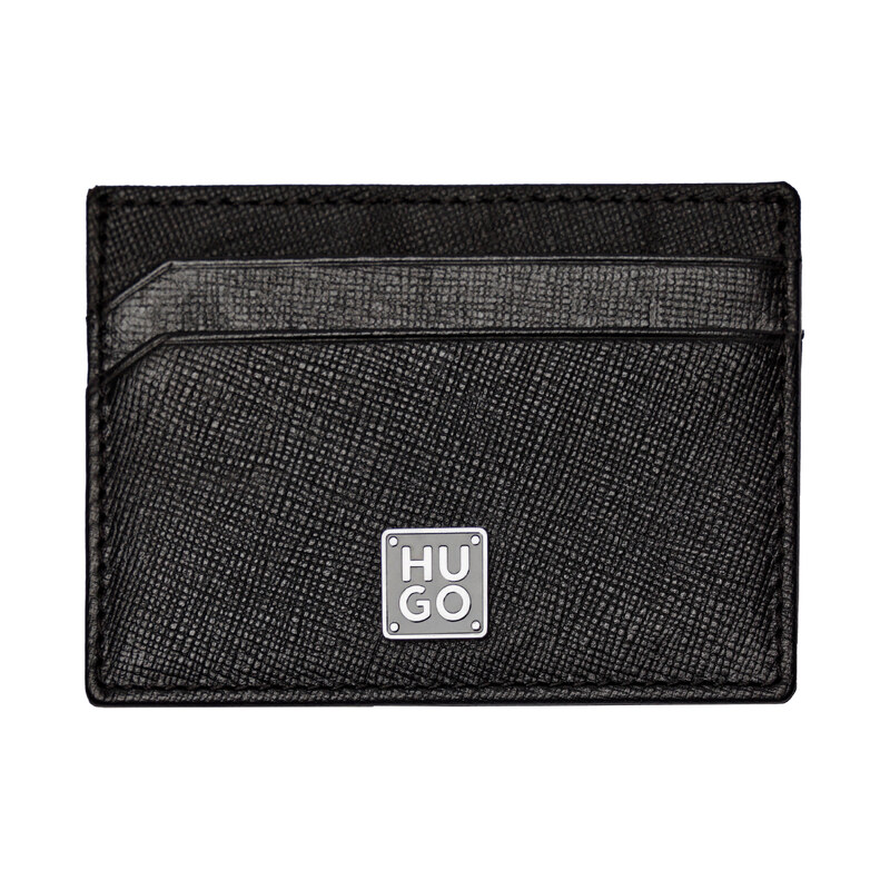 HUGO Kožené pouzdro na karty Hugo STK GB CardKeyr 50523726