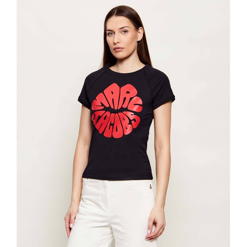 Marc Jacobs Tričko MARC KISS SHRUNKEN | Slim Fit