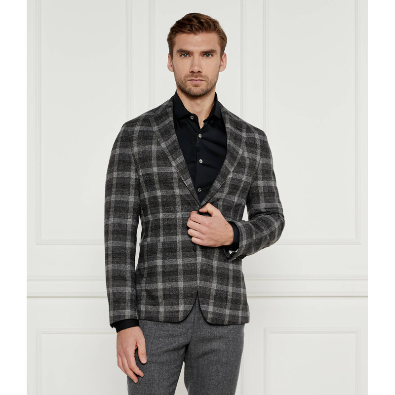 BOSS BLACK Sako | Slim Fit | s příměsí vlny