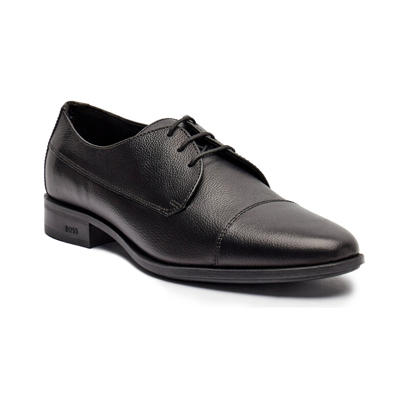 BOSS BLACK Kožené derby boty COLBY